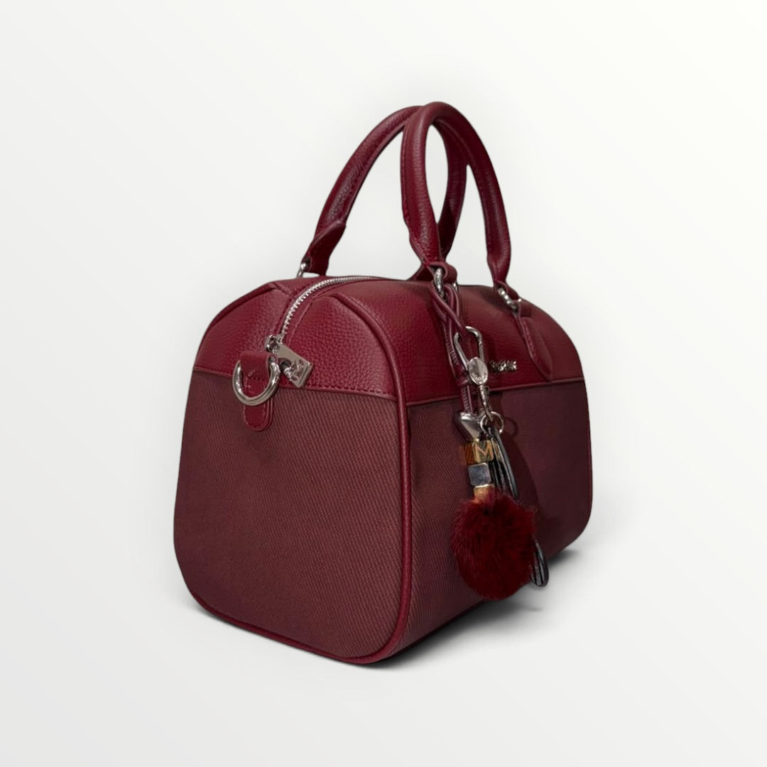 MIMI' MUA' - BORSA BAULETTO CON CHARMS