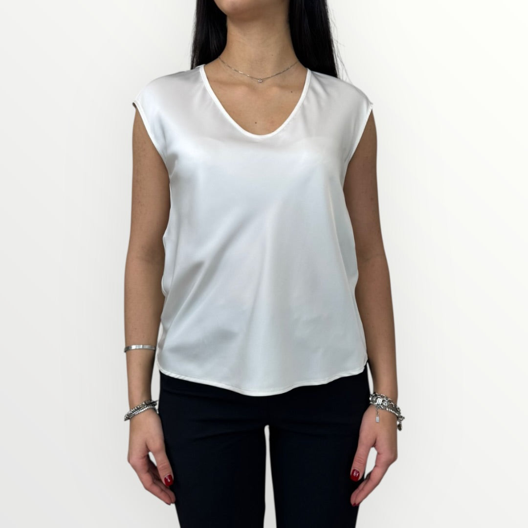 IMPERIAL - BLUSA CON SCOLLO A V
