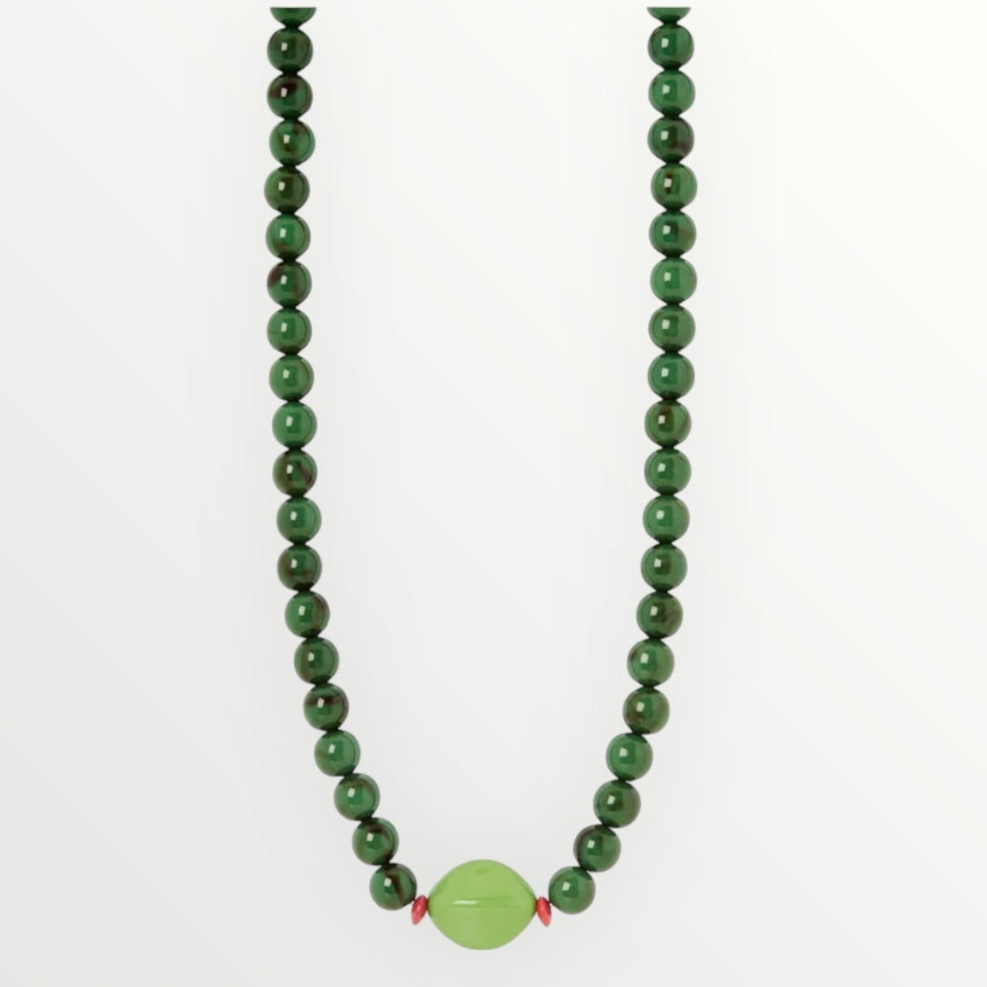 SODINI - COLLANA CON CIOTTOLO A CONTRASTO