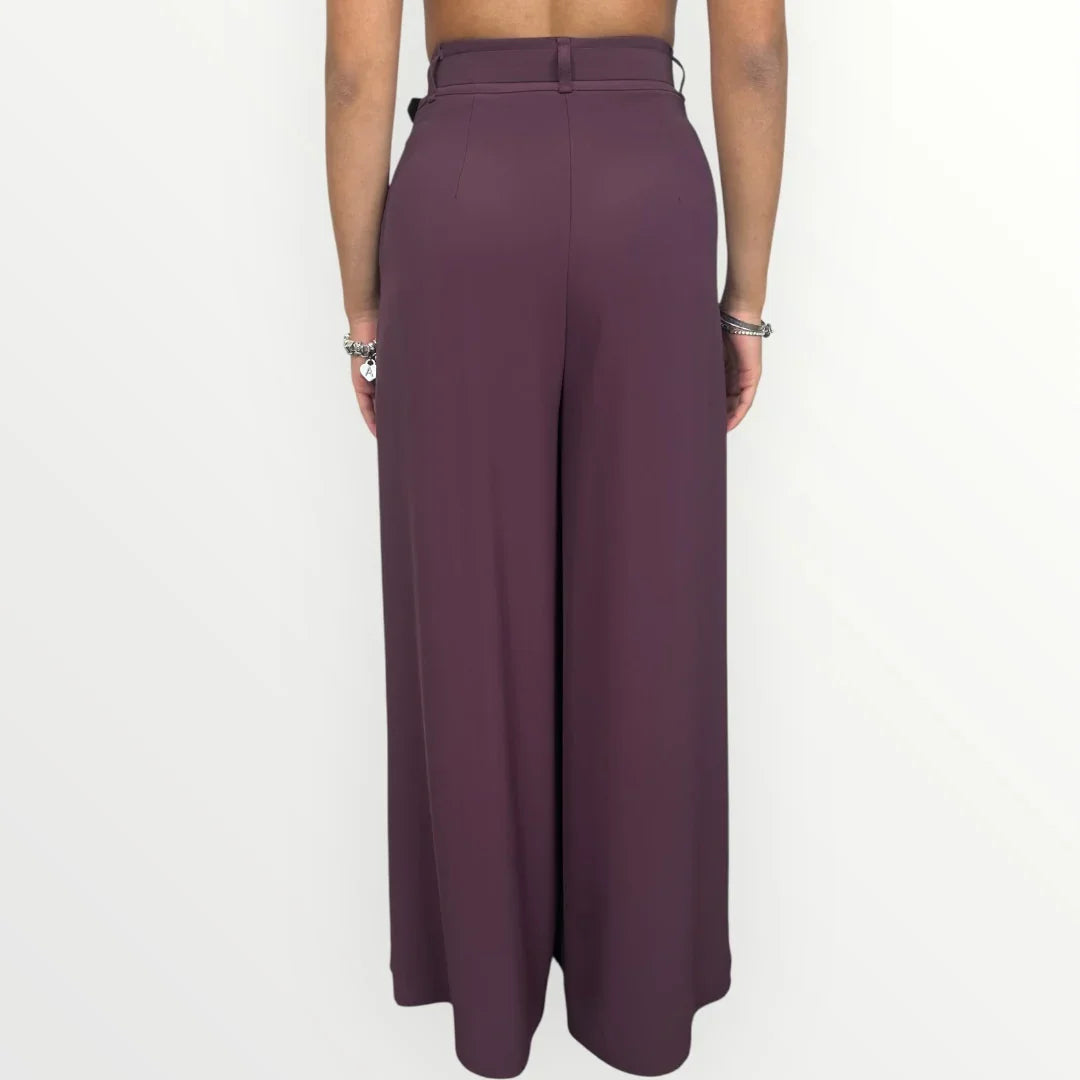 IMPERIAL - PANTALONE A PALAZZO CON PINCE