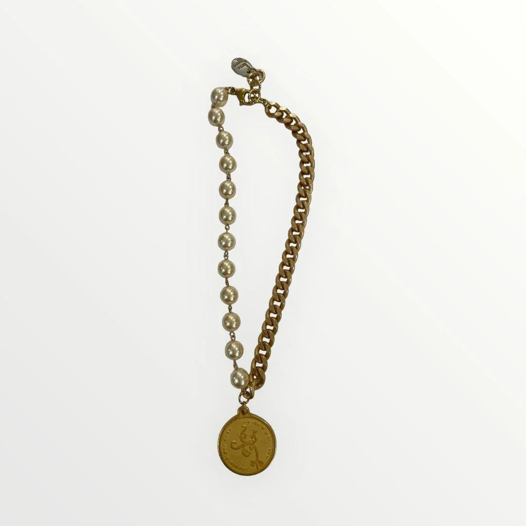 MOMI - COLLANA FRANCESCA CORTA MEDAGLIA - LOFT.73