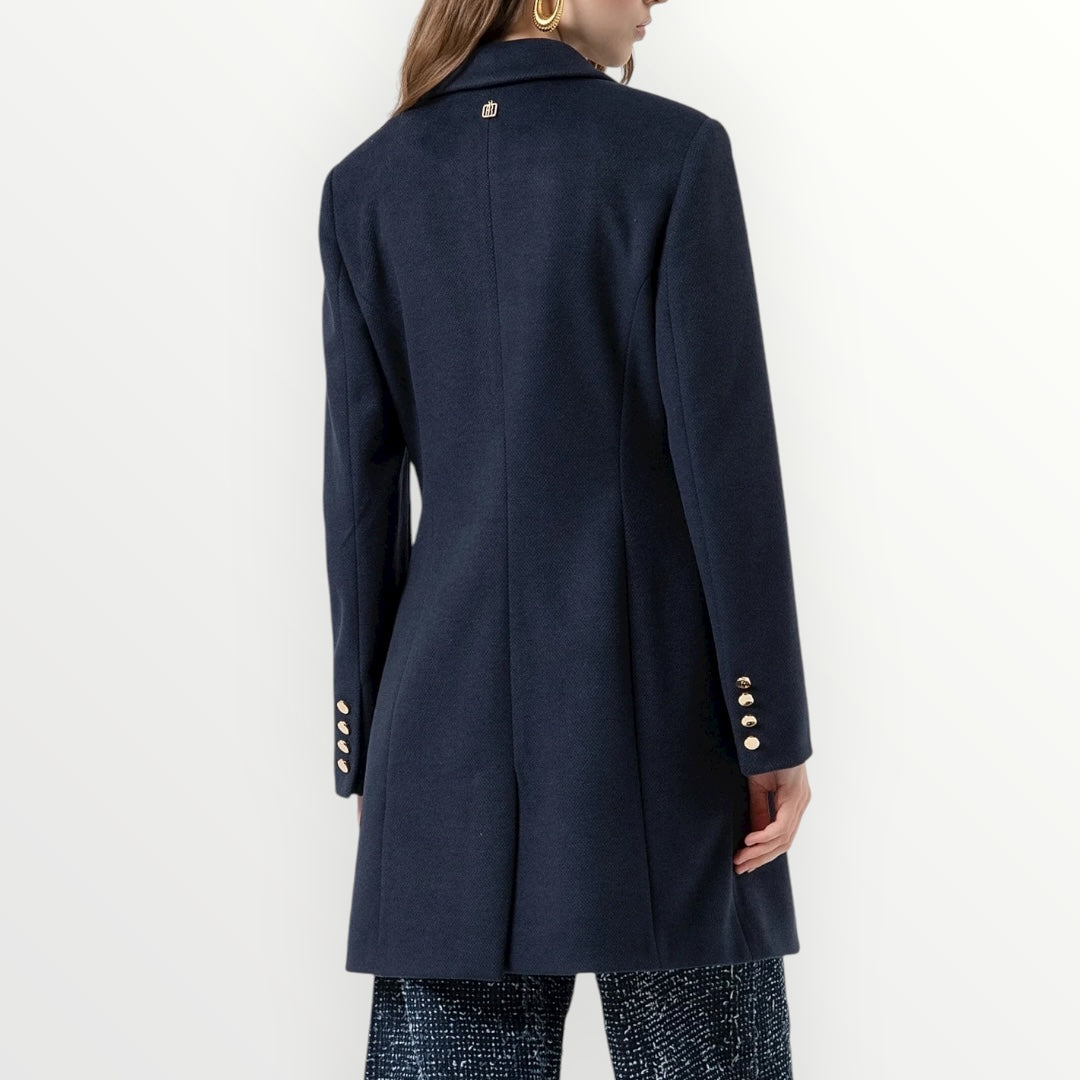 FRACOMINA - CAPPOTTO SLIM MONOPETTO