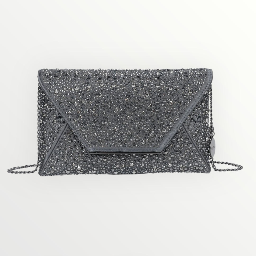 MIMI MUA' - BORSA POCHETTE CON STRASS