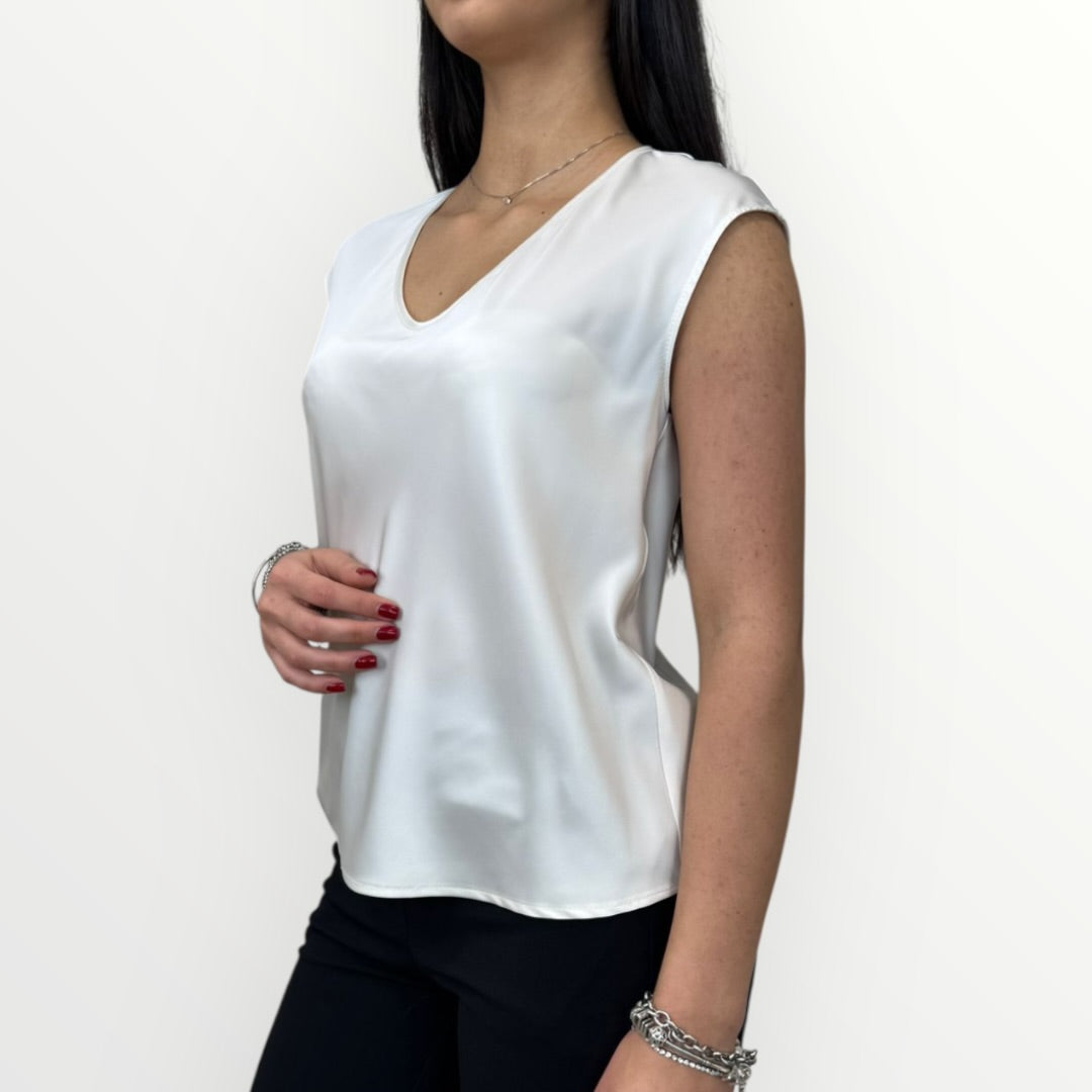 IMPERIAL - BLUSA CON SCOLLO A V