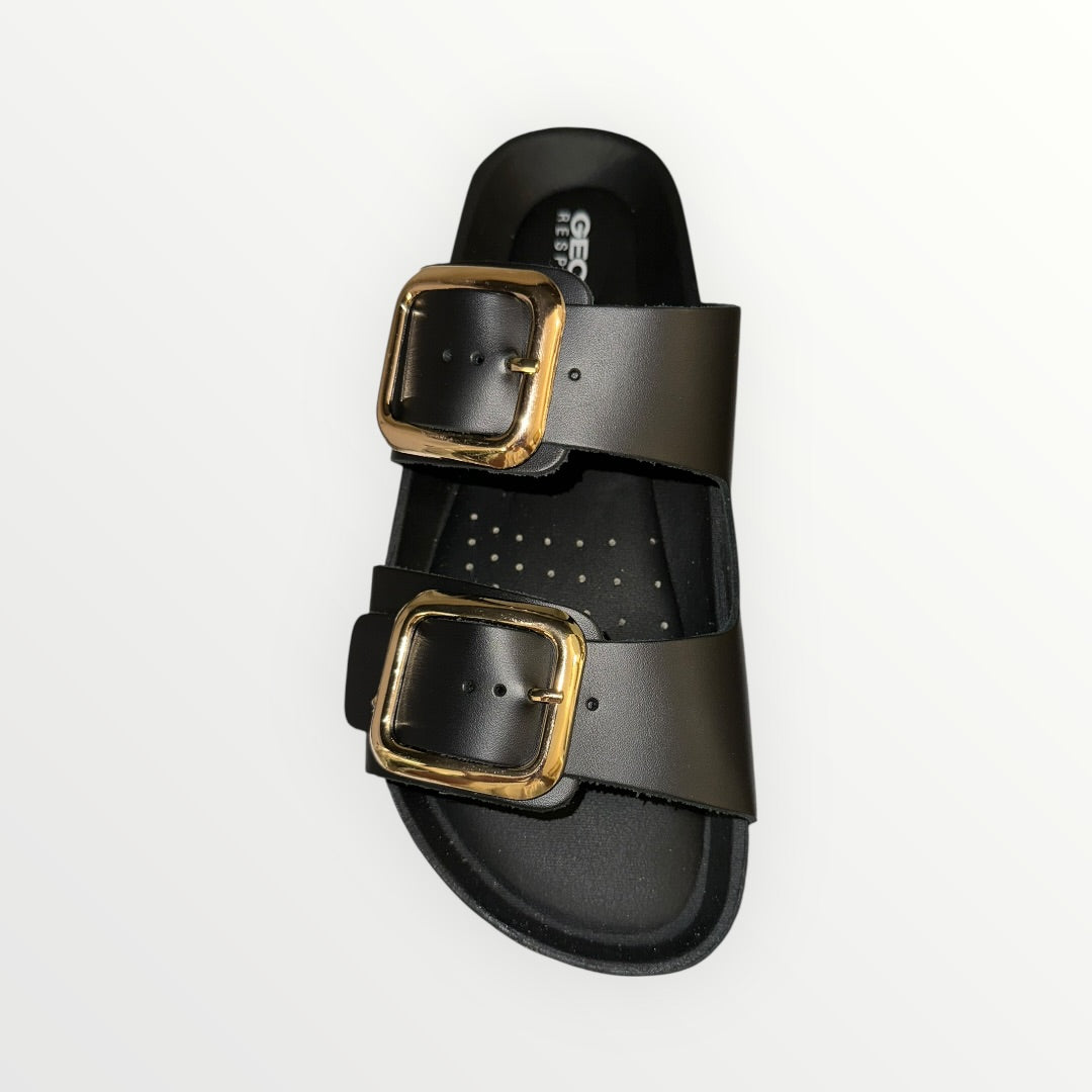 GEOX - CIABATTA BRIONIA CON FIBBIA GRANDE
