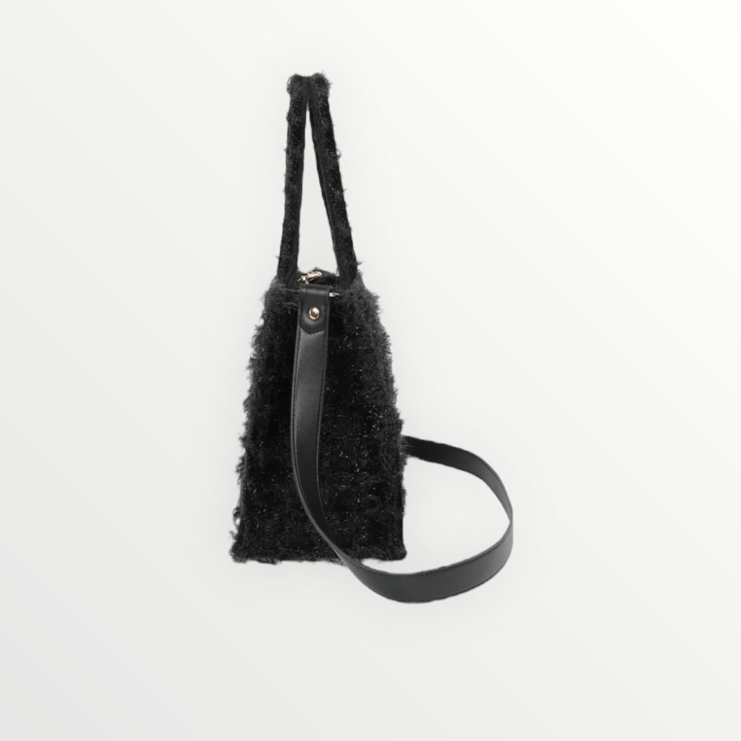 MIMI MUA' - BORSA SHOPPER MEDIA IN TWEED