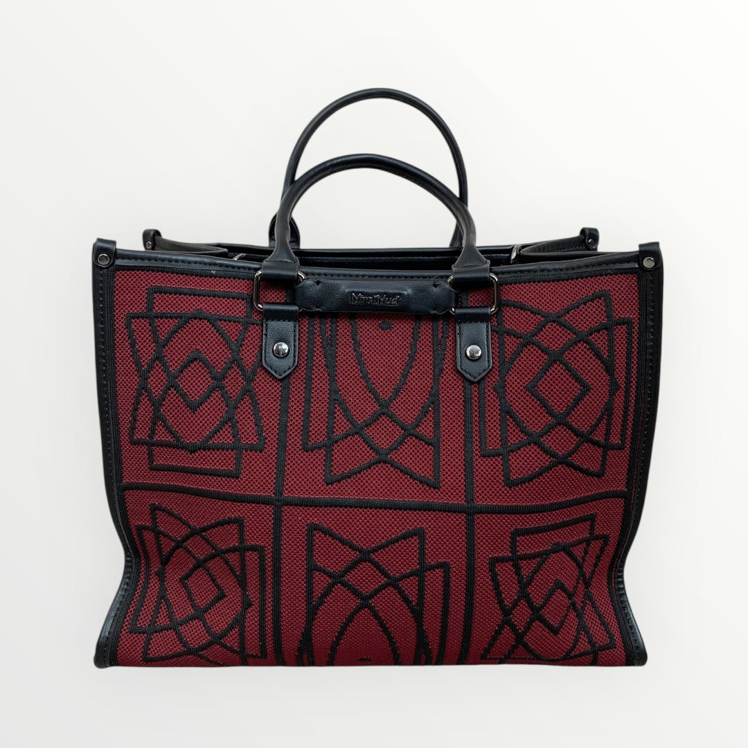 MIMI MUA' - BORSA SHOPPER MOTIVO GEOMETRICO