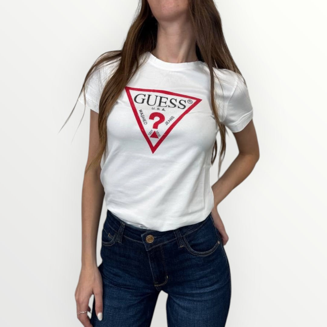 GUESS - T-SHIRT LOGO CLASSICA