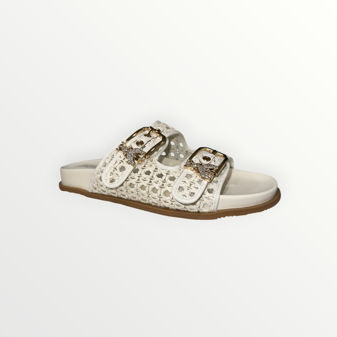 PATRIZIA PEPE - CIABATTA CON TRASPARENZE