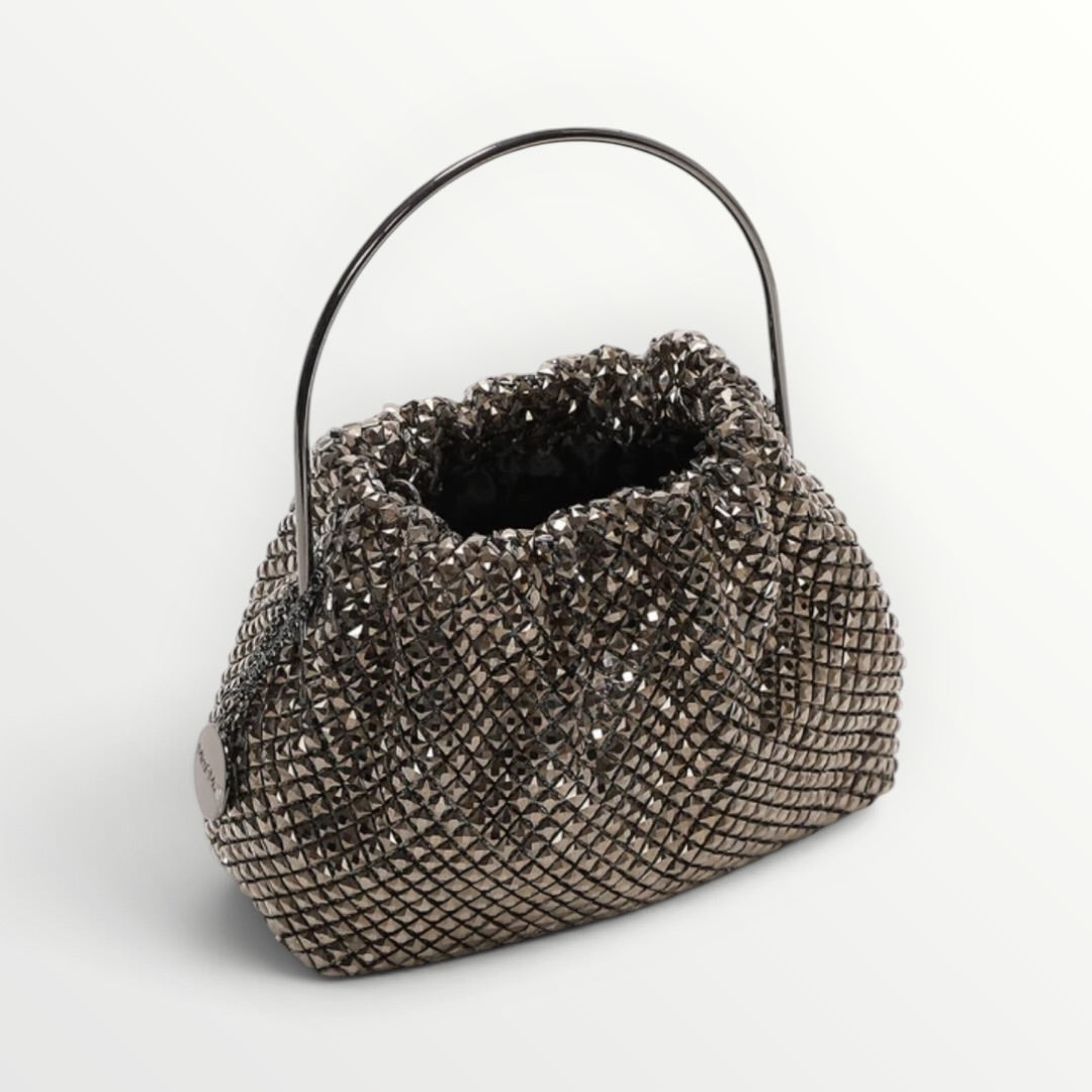 MIMI' MUA' - BORSA MORBIDA CON STRASS