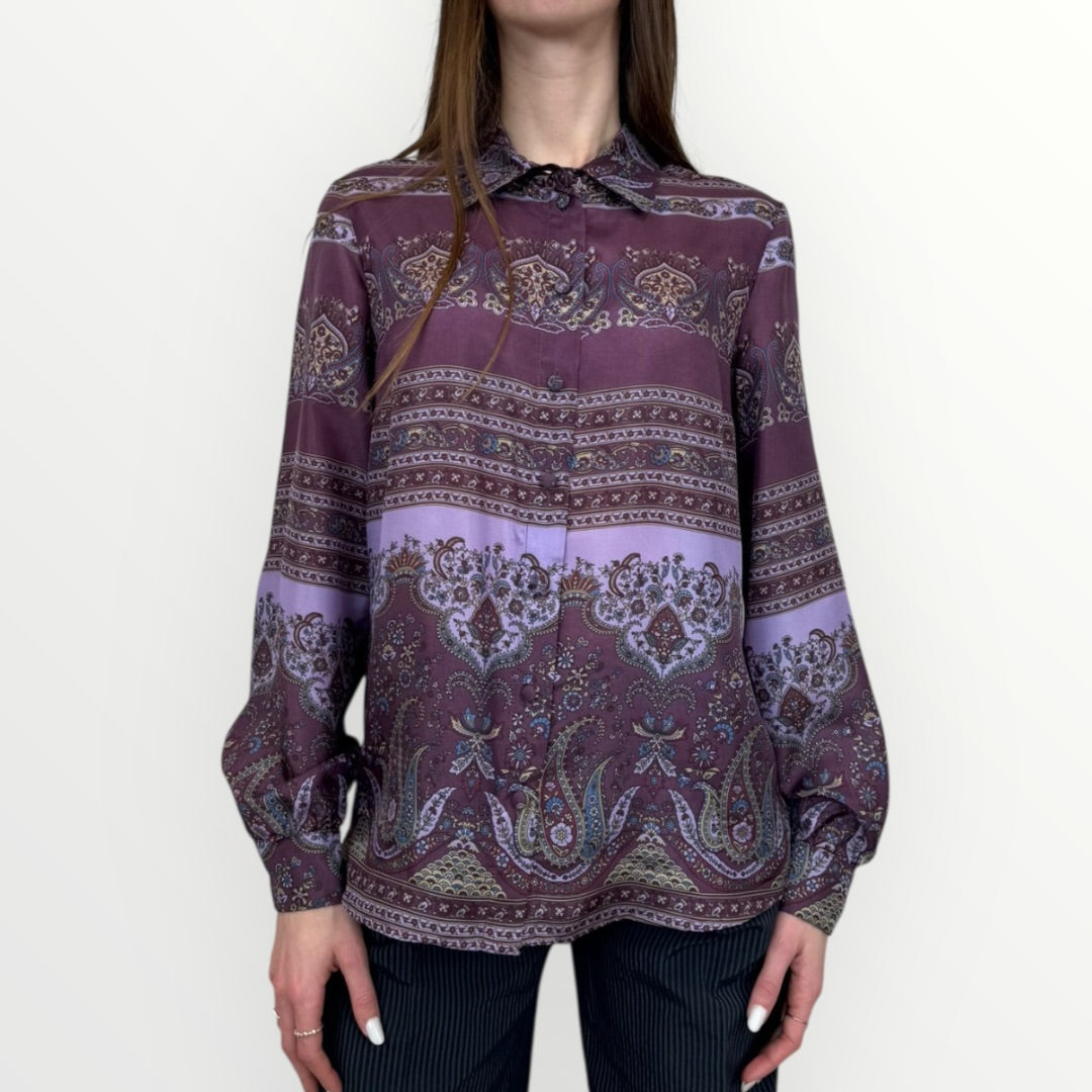 FERRONE - CAMICIA STAMPA ETNICA
