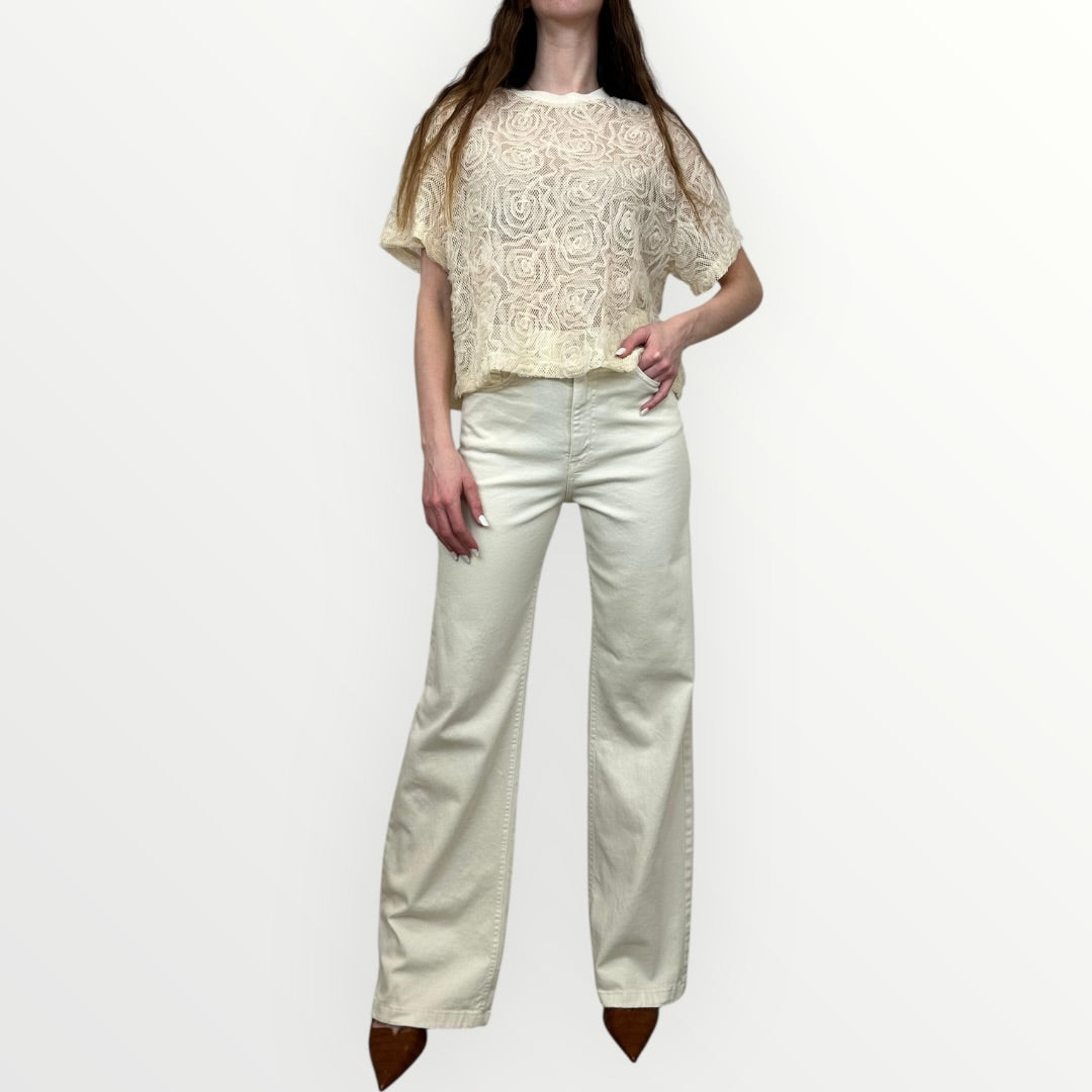 HAVEONE - MAGLIA IN PIZZO