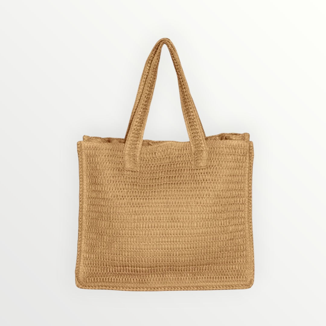 EFFEK - BORSA TOTE CON TASCHINO E LOGO