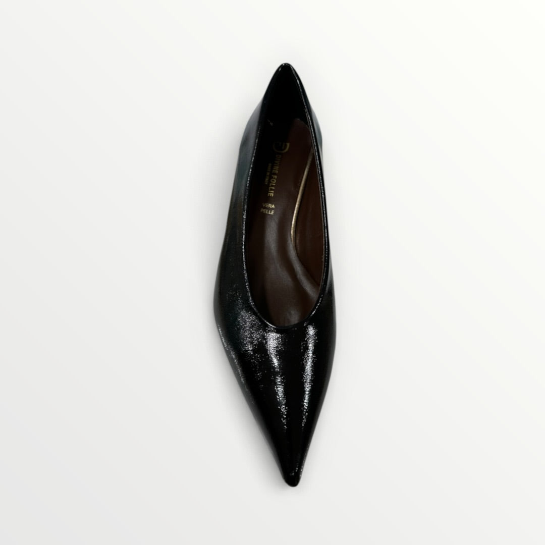 DIVINE FOLLIE - DECOLLETE' IN VERNICE TACCO KITTEN