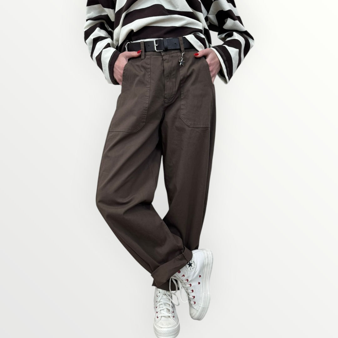 SUSY MIX - PANTALONE IN GABALDINA LEGGERA