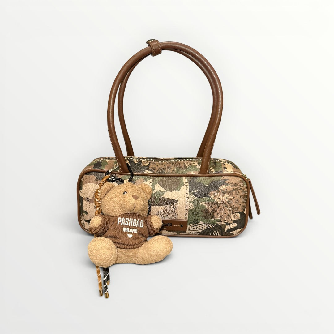 PASHBAG - BORSA BAULETTO RETTANGOLARE CON CHARM