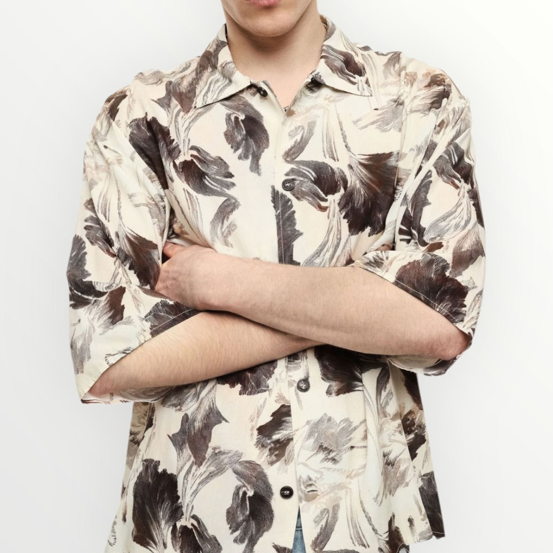 IMPERIAL - CAMICIA AMPIA IN FANTASIA