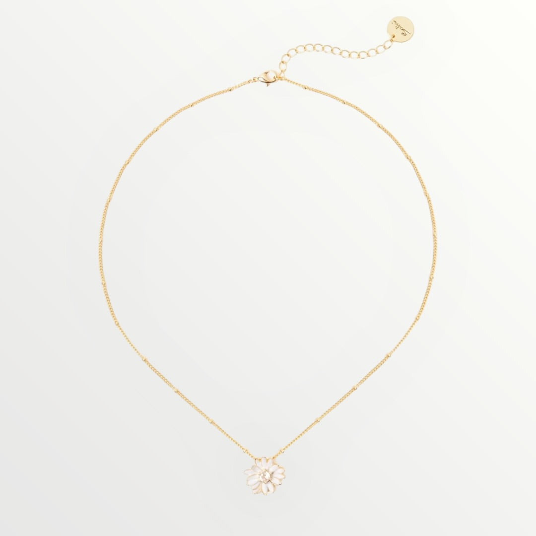 SODINI - COLLANA GIROCOLLO CON FIORE