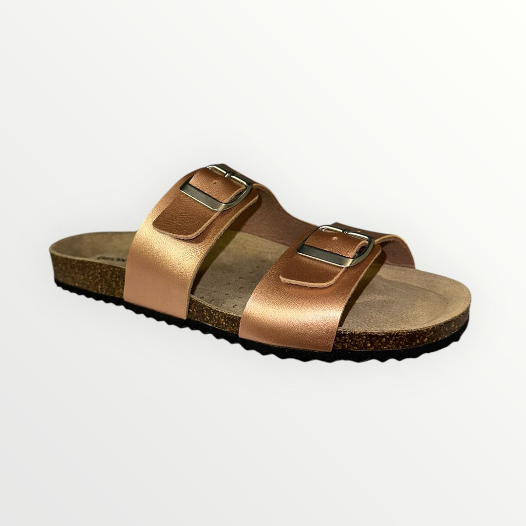 GEOX - CIABATTA BRIONIA METALLIC