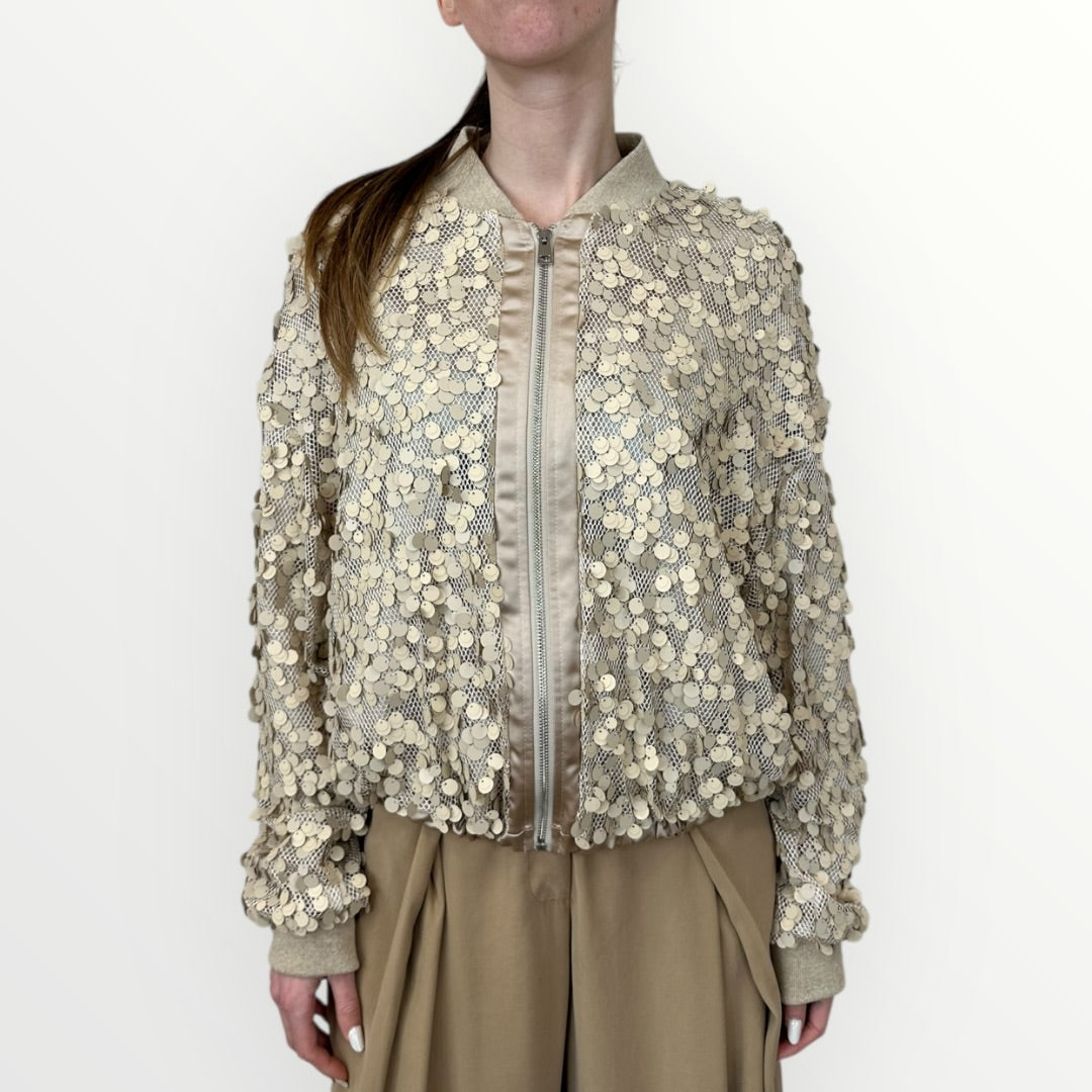 HAVEONE - BOMBER CON PAILLETTES