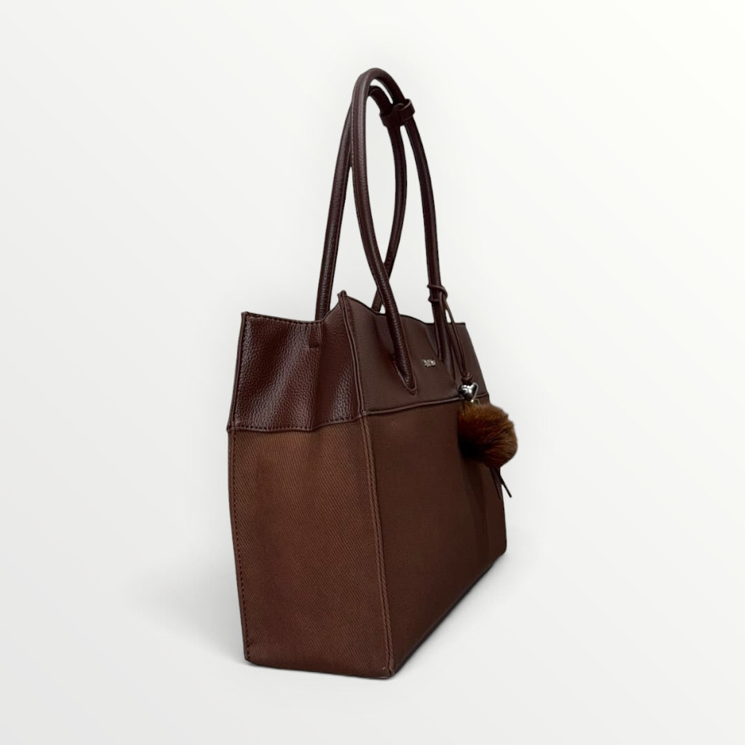 MIMI' MUA' - BORSA TOTE CON CHARMS