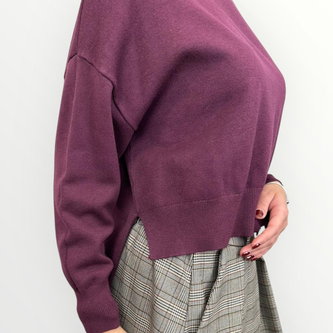 LOFT.73 - MAGLIA MALVA