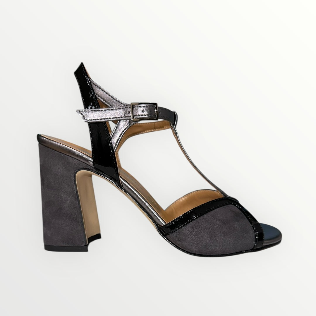 DIVINE FOLLIE - SANDALO CON TACCO LARGO