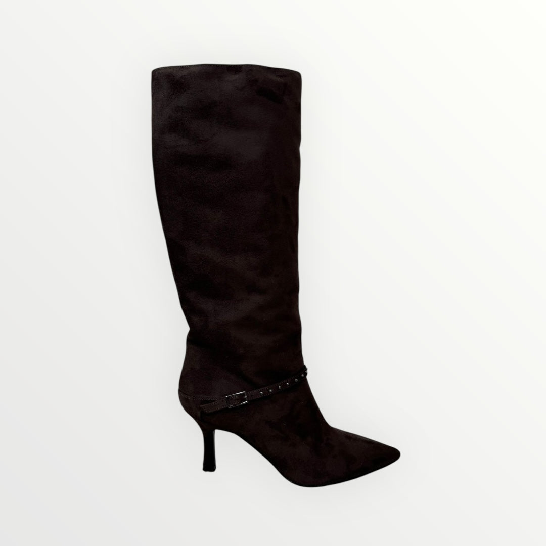 DIVINE FOLLIE - STIVALE ALTO SCAMOSCIATO