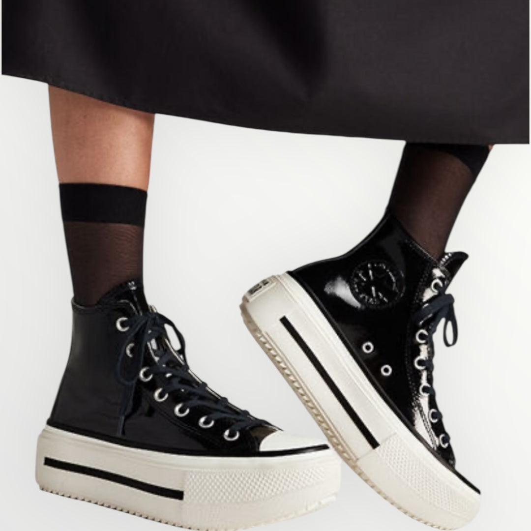 CONVERSE - SNEAKER PLATFORM IN VERNICE