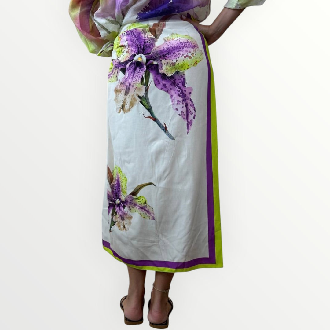 HAVEONE - GONNA PAREO LUNGA FLOREALE