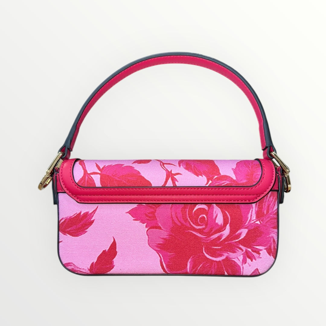 FRACOMINA - BORSA A SPALLA CON ROSE