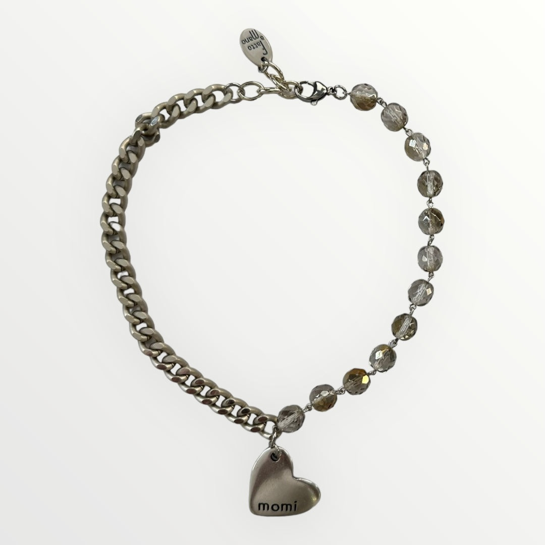 MOMI - FRANCESCA SHORT HEART NECKLACE