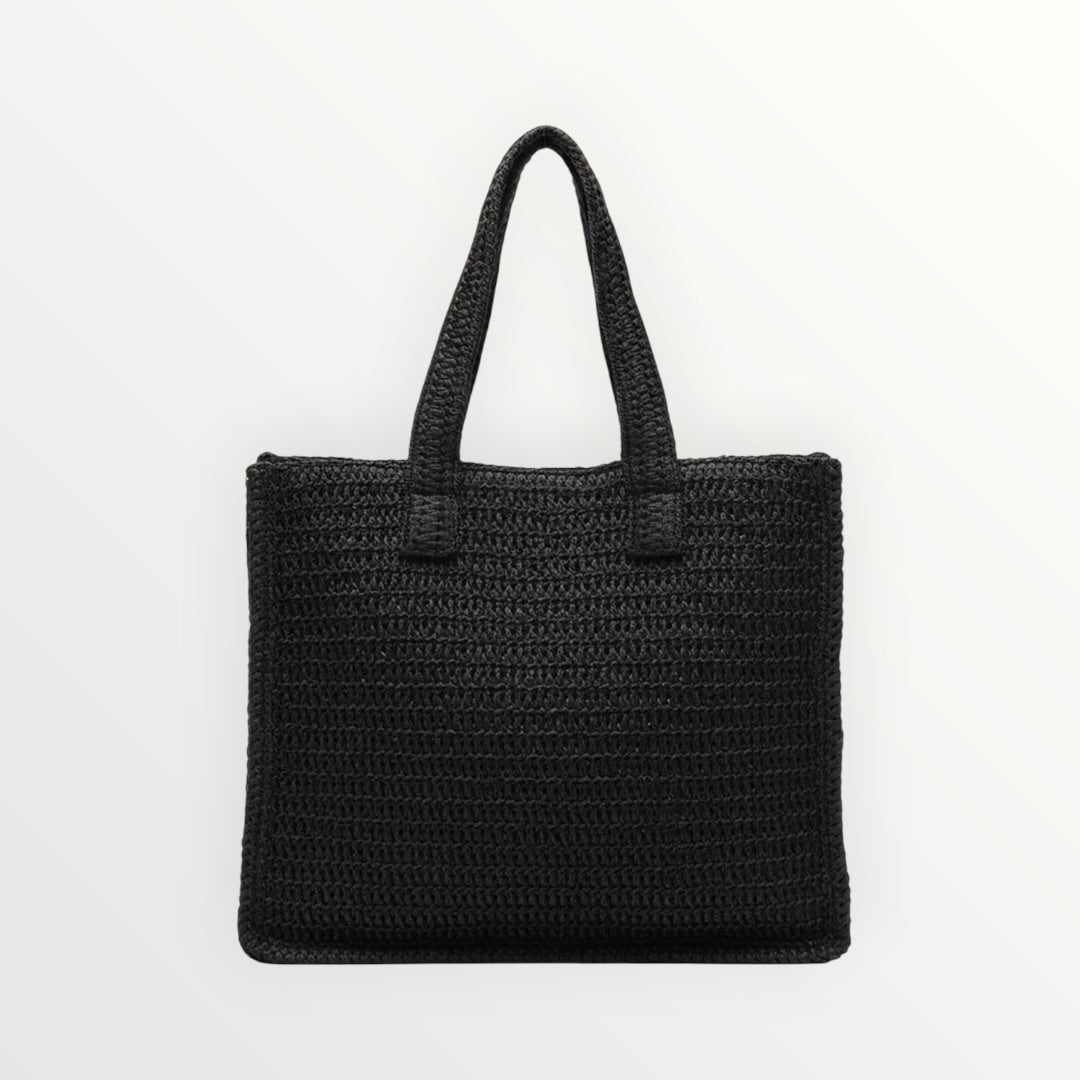 EFFEK - BORSA TOTE CON TASCHINO E LOGO
