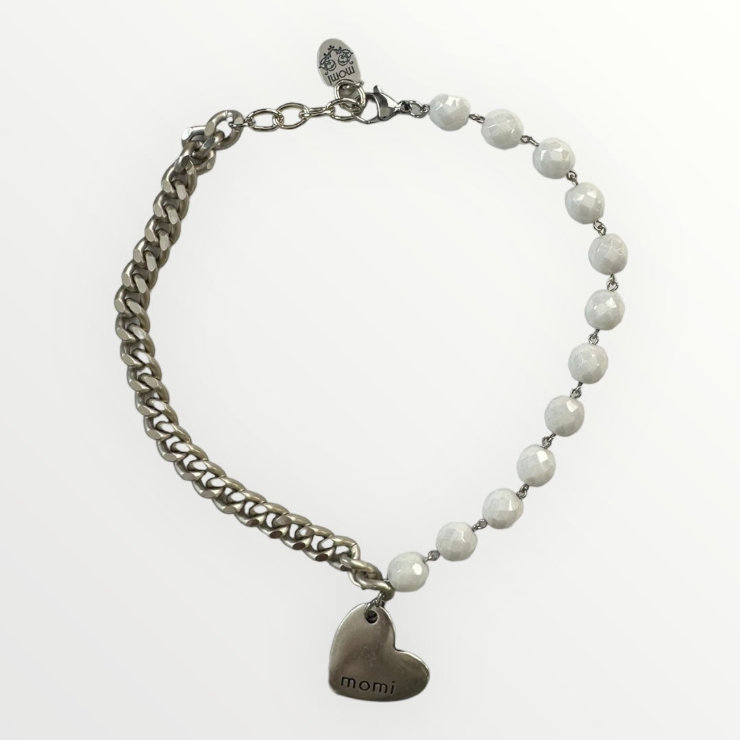 MOMI - FRANCESCA SHORT HEART NECKLACE