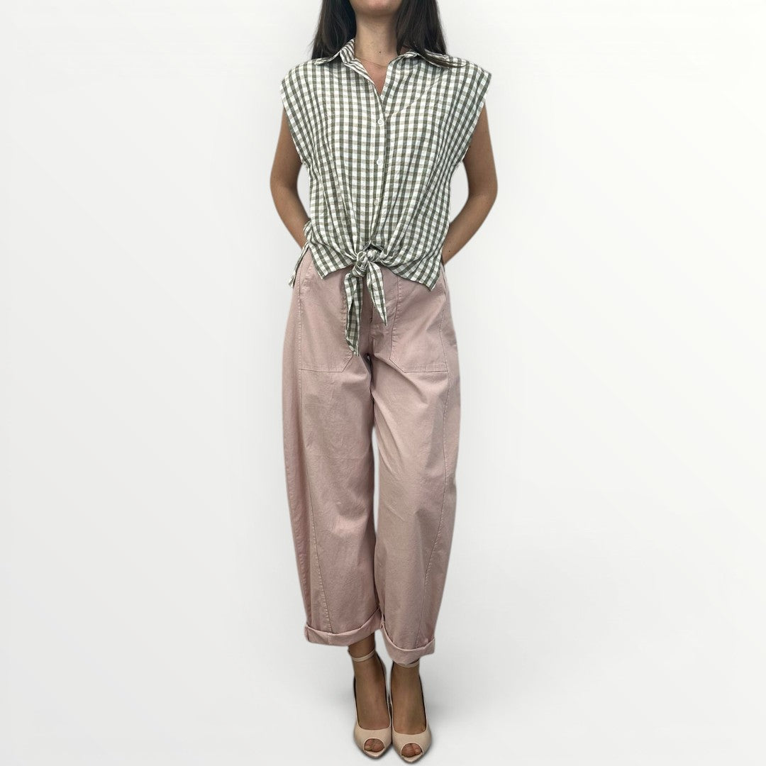 SUSY MIX - CAMICIA IN CHECK SMANICATA