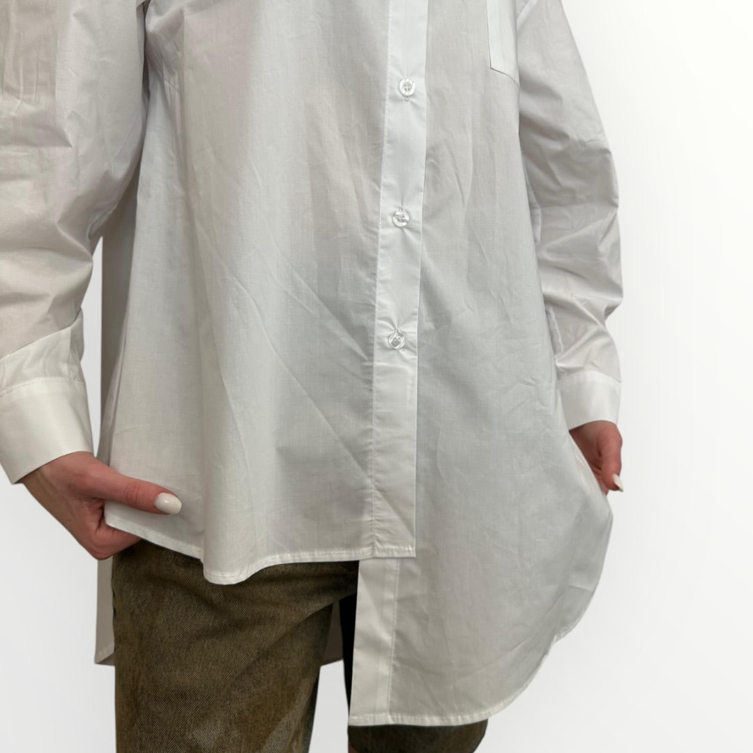 HAVEONE - CAMICIA ASIMMETRICA OVER