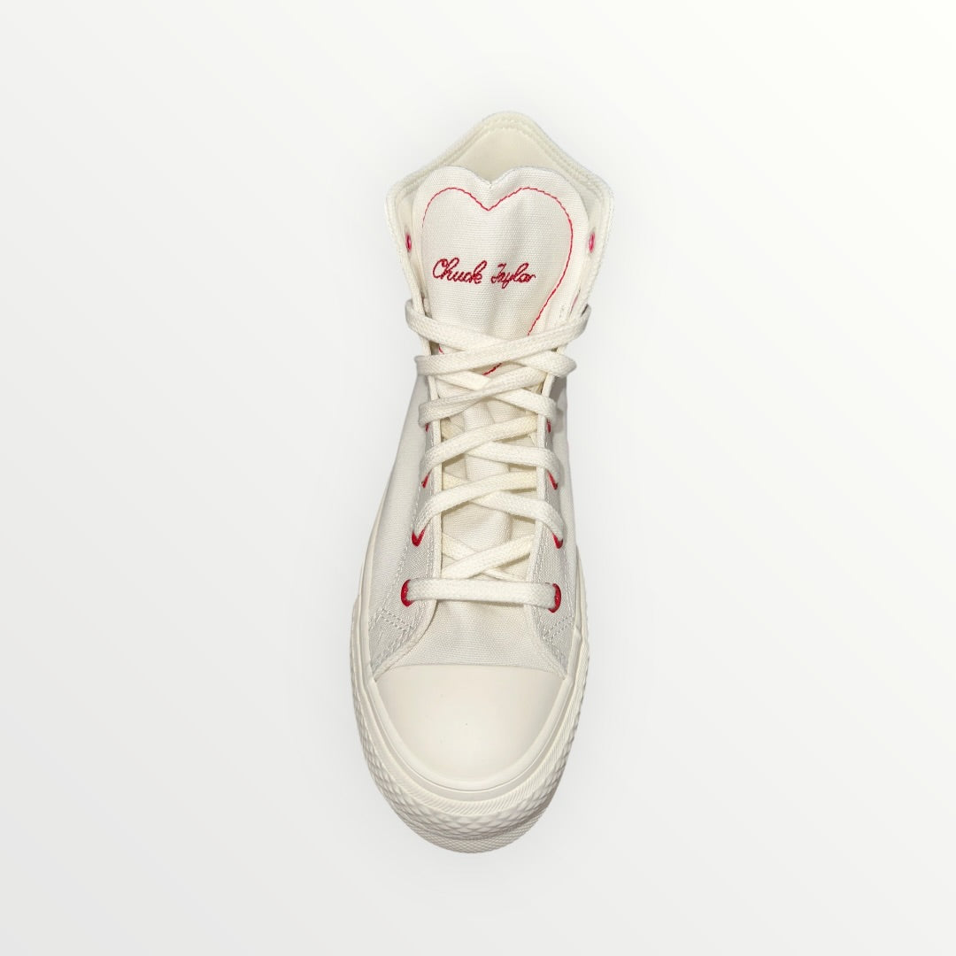 CONVERSE - SNEAKER PLATFORM DETTAGLI CUORICINI