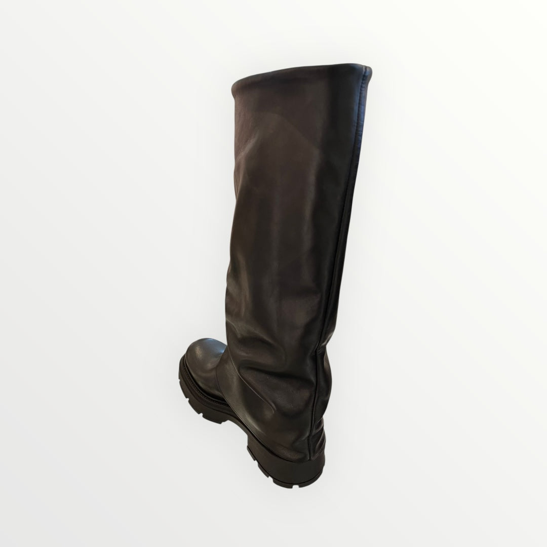 OVYE - STIVALE IN PELLE RISVOLTATO