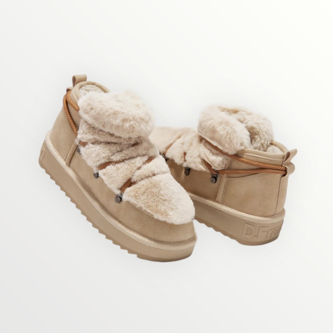 DR.FRANKLIN - STIVALETTO BASSO CON PELO