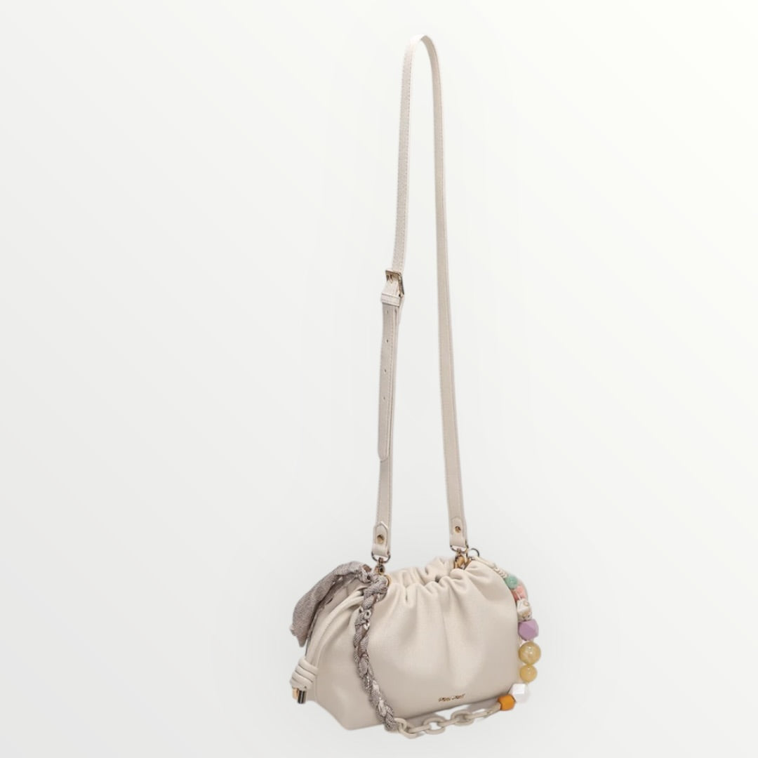 MIMI' MUA' - BORSA A TRACOLLA CON FOULARD