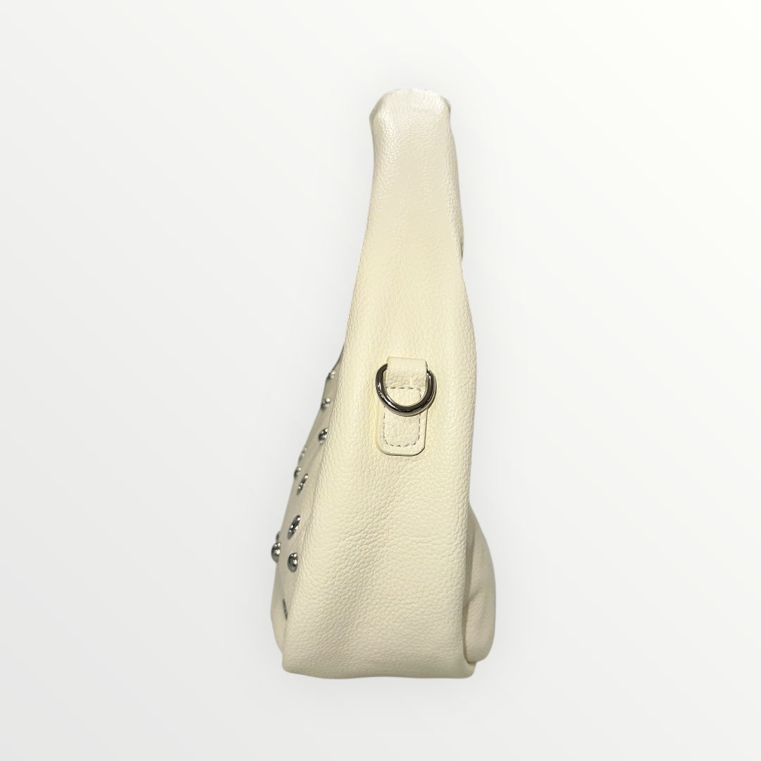 MIMI' MUA' - BORSA MORBIDA CON BORCHIE PIATTE