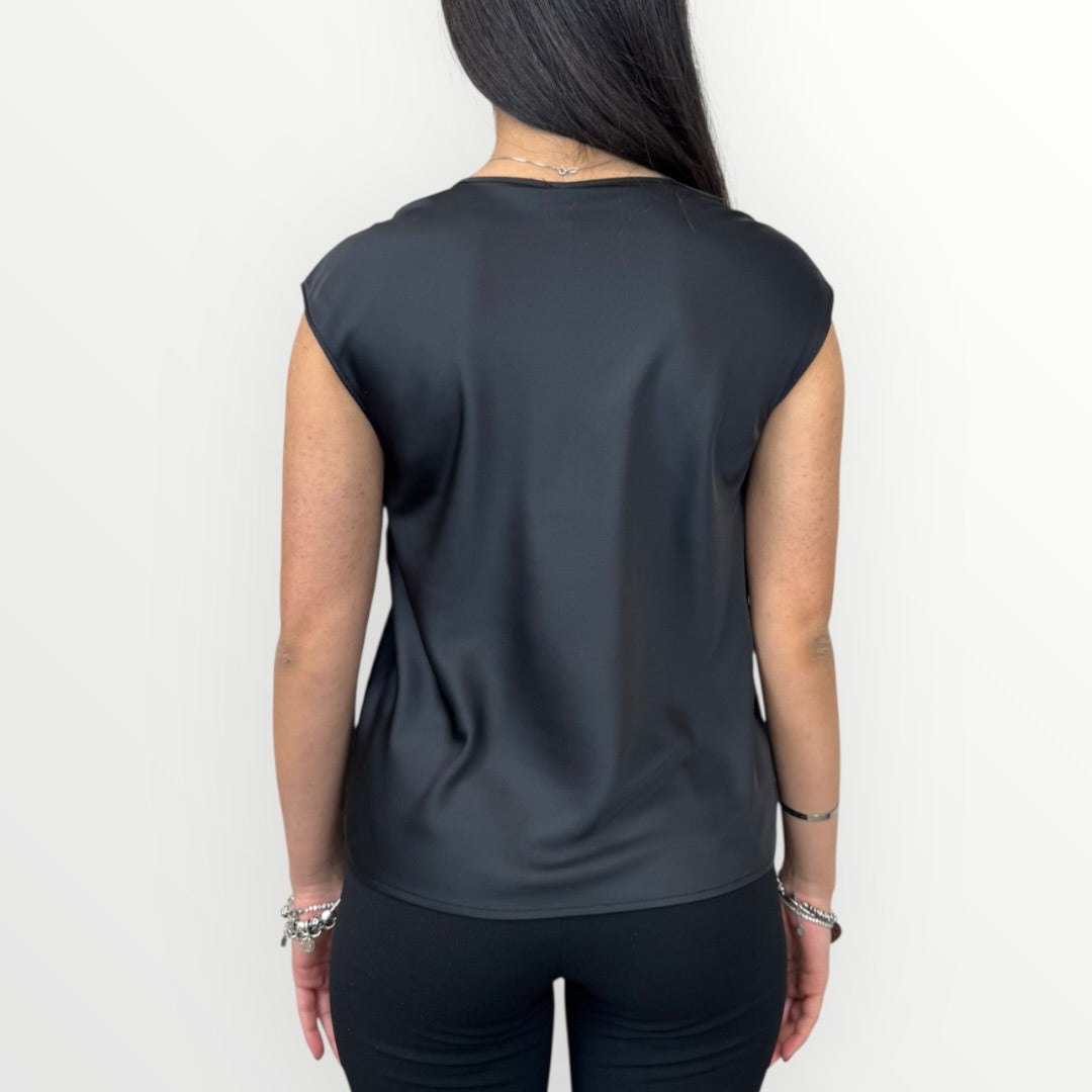 IMPERIAL - BLUSA CON SCOLLO A V