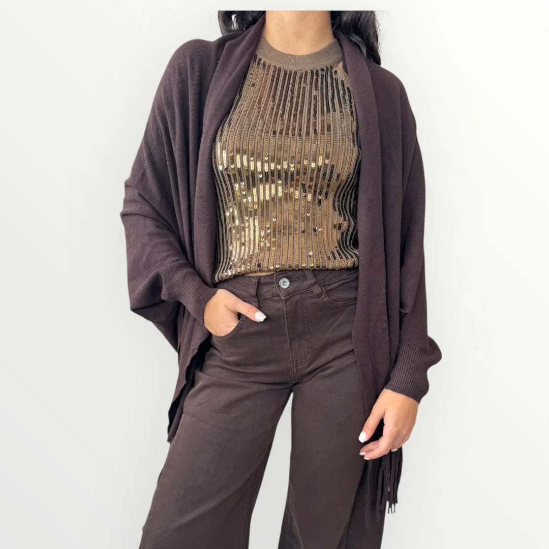LOFT.73 - CARDIGAN DIAMANTE