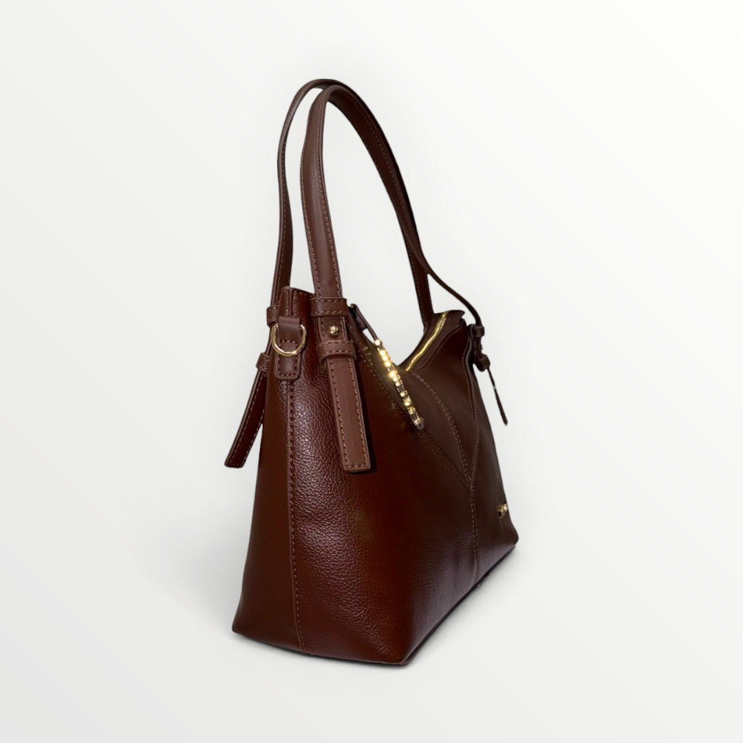 MIMI' MUA' - BORSA A SPALLA CON DOPPIO MANICO