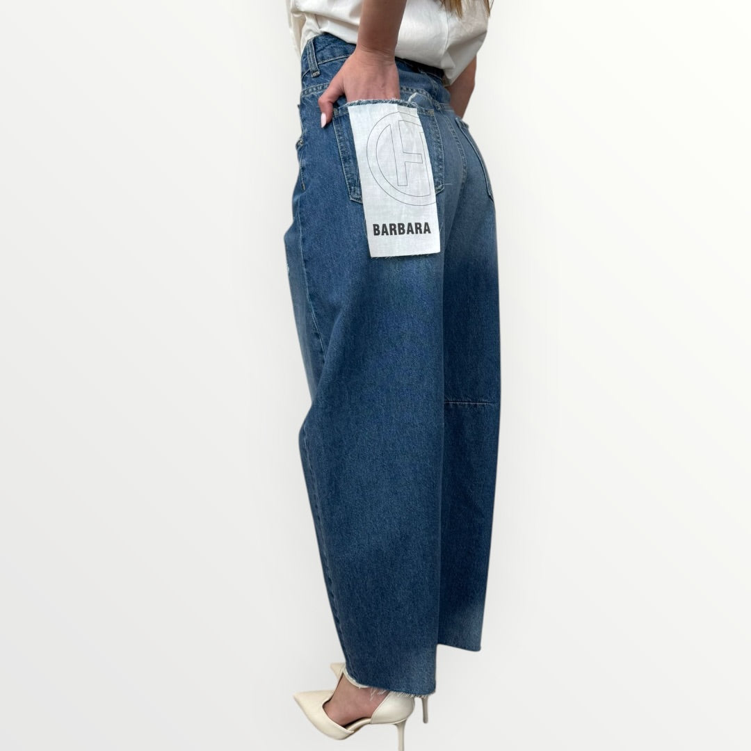 HAVEONE - JEANS BARBARA LAVAGGIO SCURO