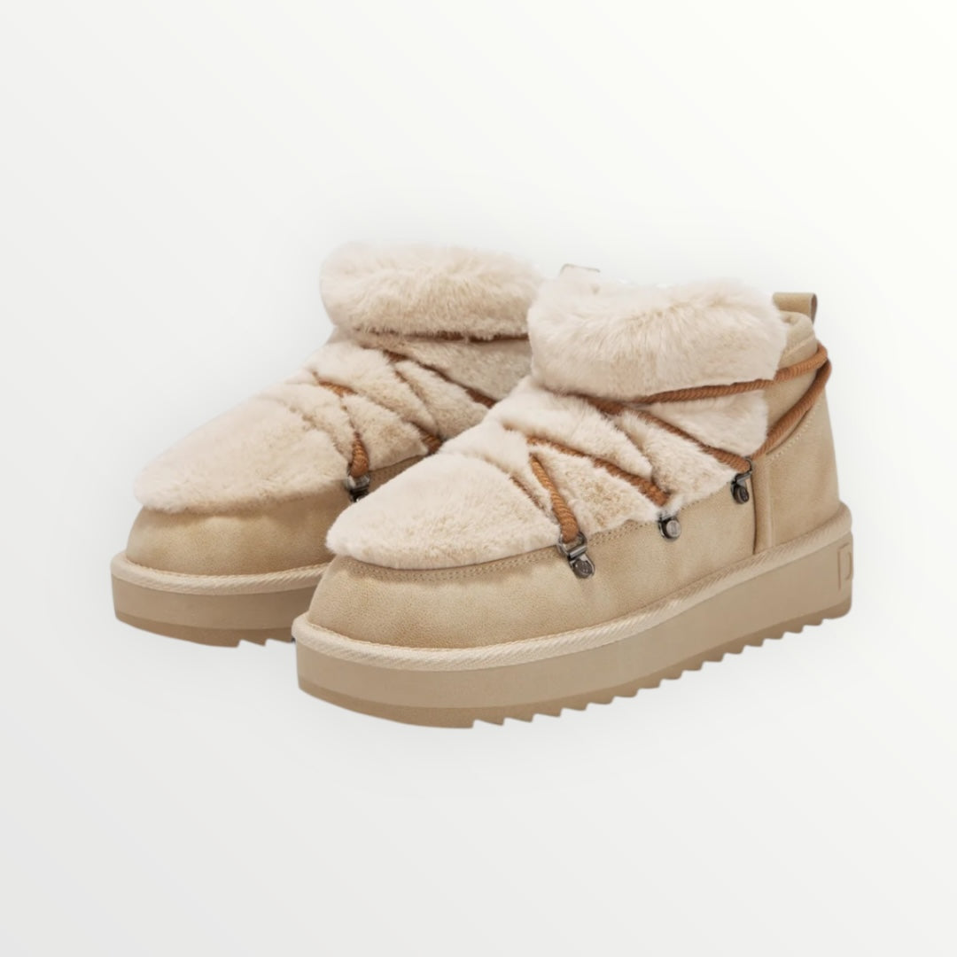 DR.FRANKLIN - STIVALETTO BASSO CON PELO