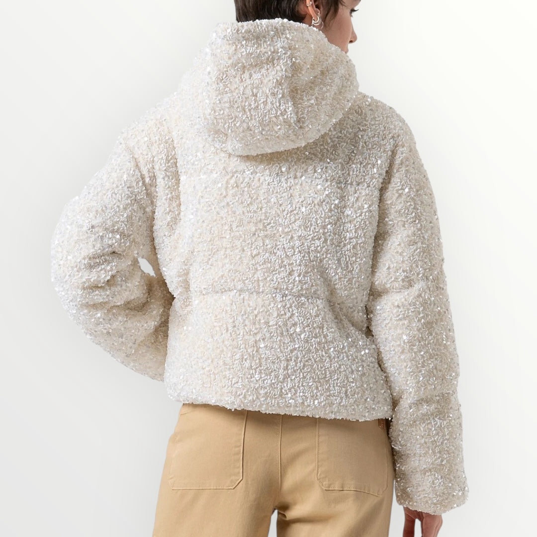 FRACOMINA - GIUBBOTTO CON PAILLETTES