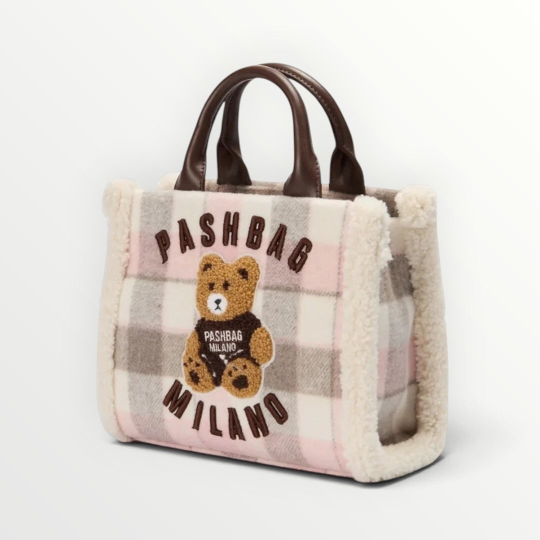PASHBAG - BORSA IN CHECK CON TEDDY - MARGE