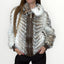 AYFEE - GIACCA IN ECO-PELLICCIA CON INSERTI IN PELLE