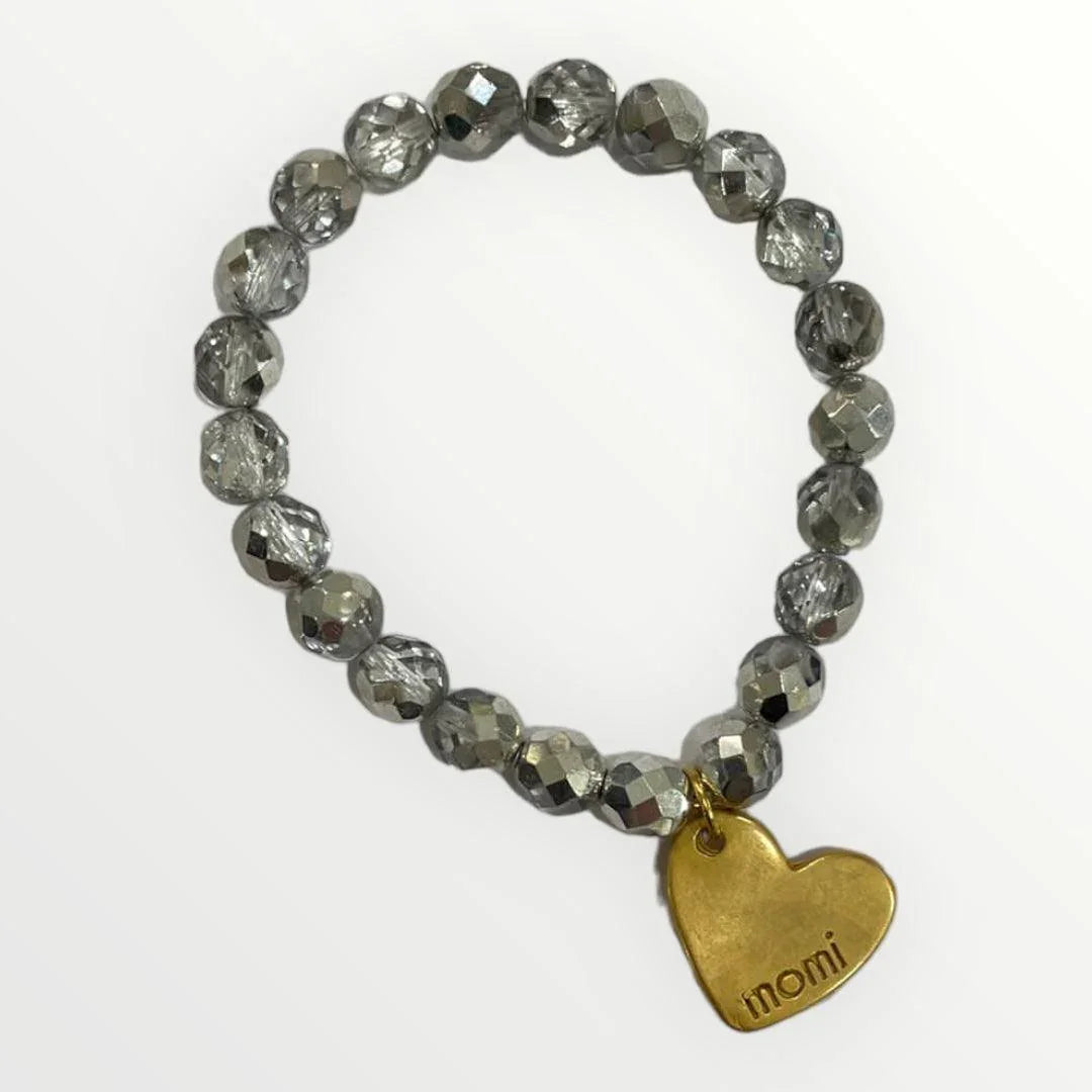 MOMI - BRACCIALE CRISTALLI CUORE - LOFT.73